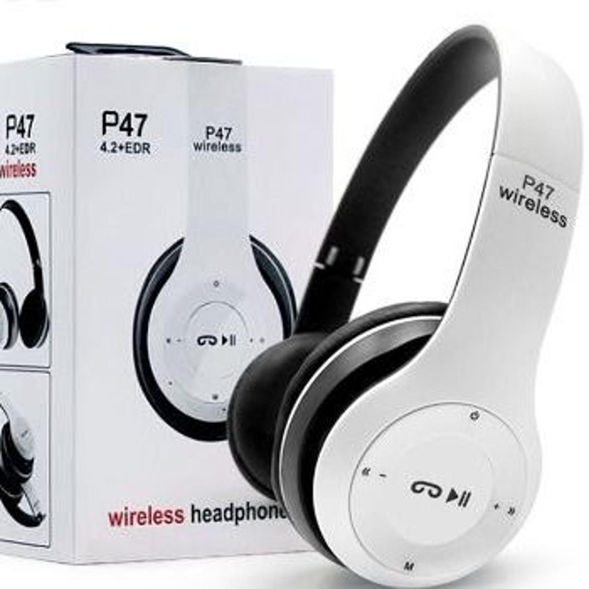 Special Edition P47 Headphone with Pop Window Over The Ear Wireless Bluetooth Headphone Support Sd Card use
