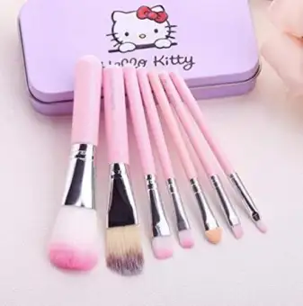 Hello Kitty Complete Makeup Brushes Set 7 Pcs Buy Online At