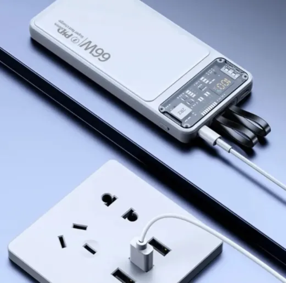 Power bank 20000 mah fast charging with LCD Display – USB-C Portable Charger for Mobile