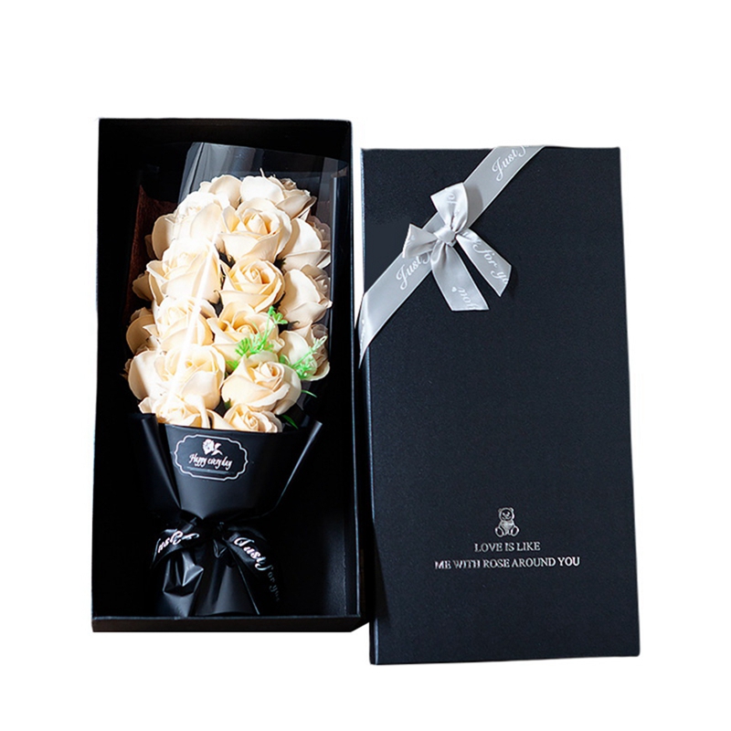 Valentine's Day Gift Roses Flowers Artificial Soap