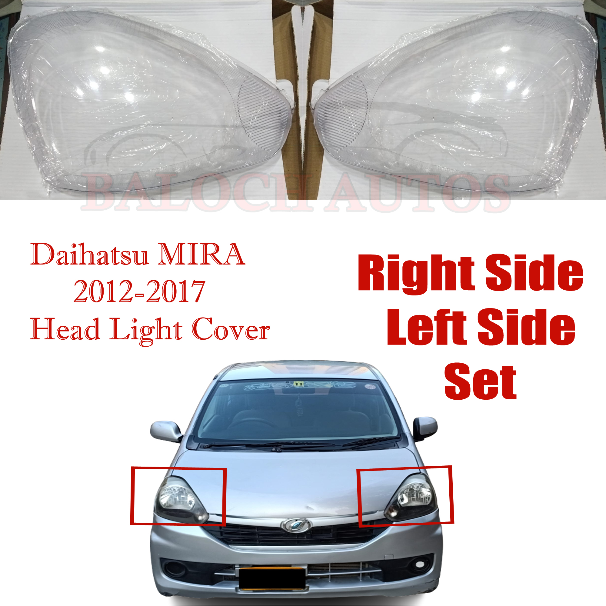 Buy daihatsu mira headlights Online at Best Price in Pakistan
