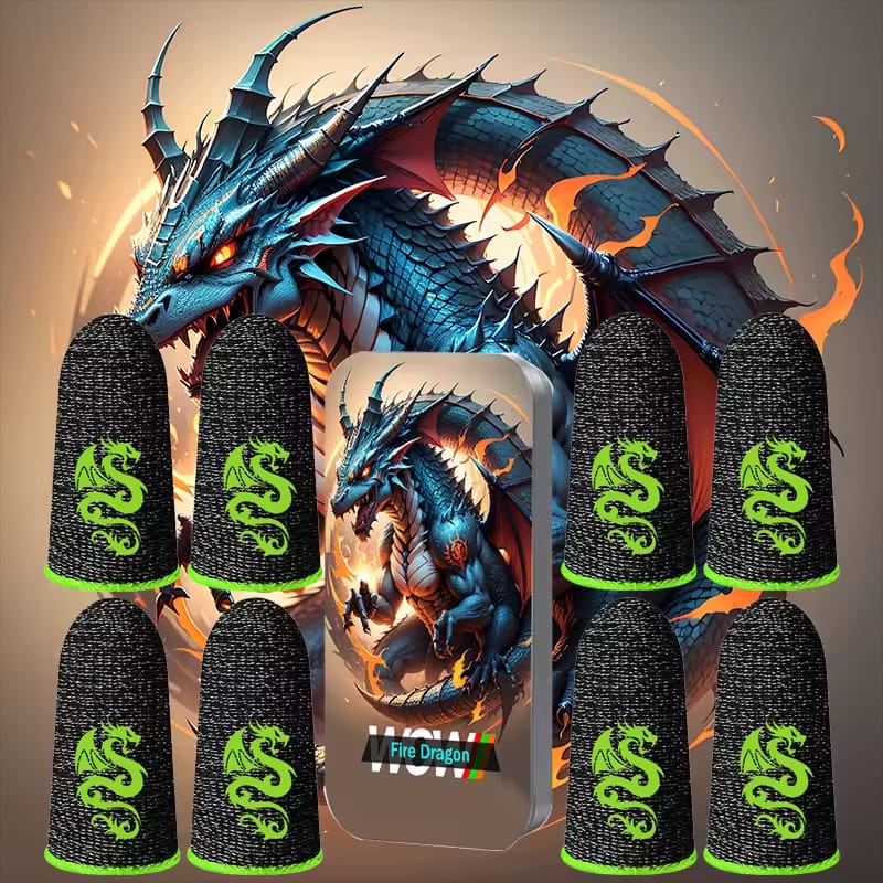 Gaming Finger Sleeves for Mobile – Sweatproof, Anti-Slip, Touchscreen Gloves for PUBG and Other Mobile Games