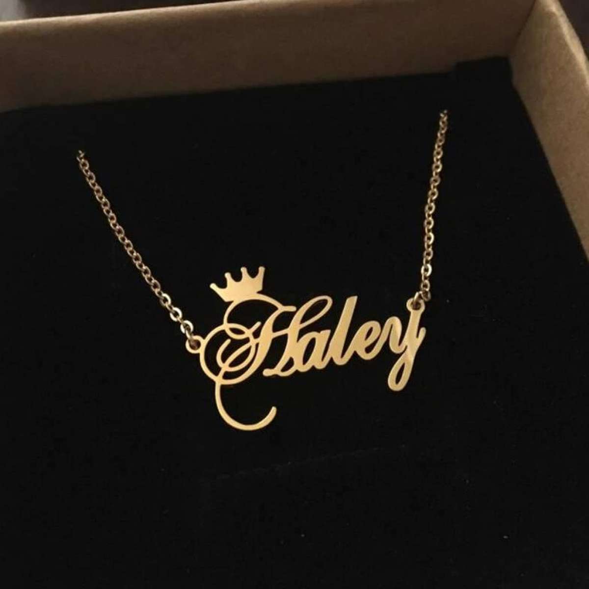 18K Gold Plated Pendant Necklace 