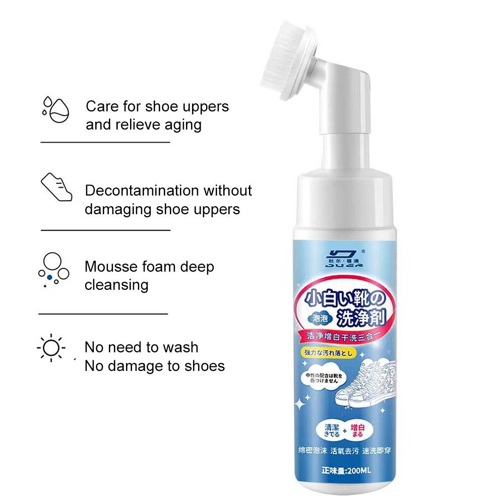 Nettoyage Chaussure Genérico Chyang Active Foam Sneaker Cleaner Set Rich Foam Shoe Cleaning Kit - 7