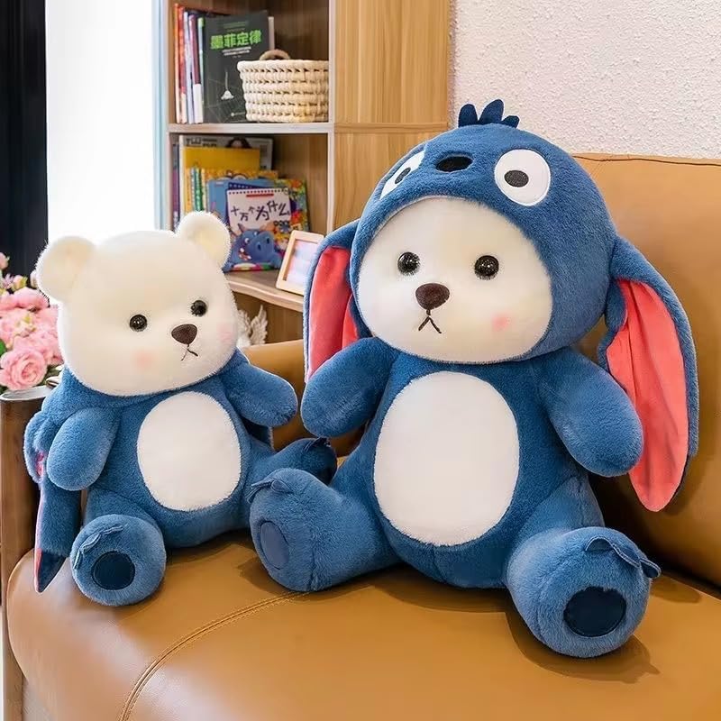 25cm Large Cute Panda Plush with Bamboo, Kawaii Soft Panda in Bamboo Stuffed Animals Toy, Plushies Doll Gifts for Kids Girls Boys Birthday Valentine (Panda in Bamboo)