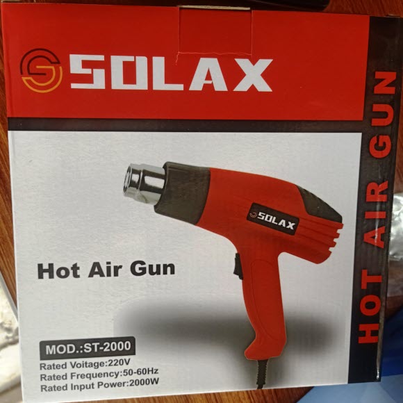 Solax Hot Air Gun ST2000 Precision Heating for Professional Use Daraz.pk