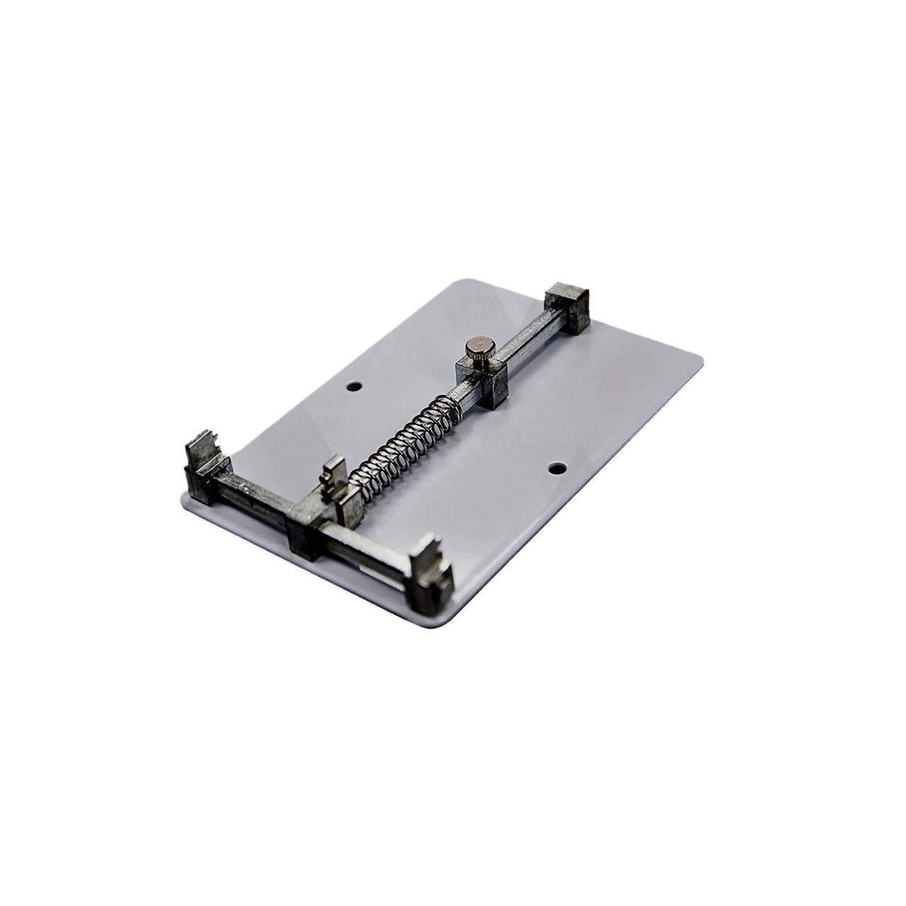 Variety House (VHTJ) | Universal board Holder Stand Stainless Steel 120x80x20mm board Holder Circuit Board Fixture Soldering De-Soldering For Mobile Motherboard BGA SMD Chip Repair Tools