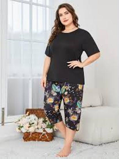 LADIES NIGHT WEAR TROUSER / COTTON FABRIC / DAILY NIGHT WEAR / RANDOM COLOR / PRINTED TROUSER