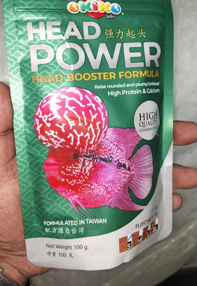 Okiko Head Power Fish Food 100g