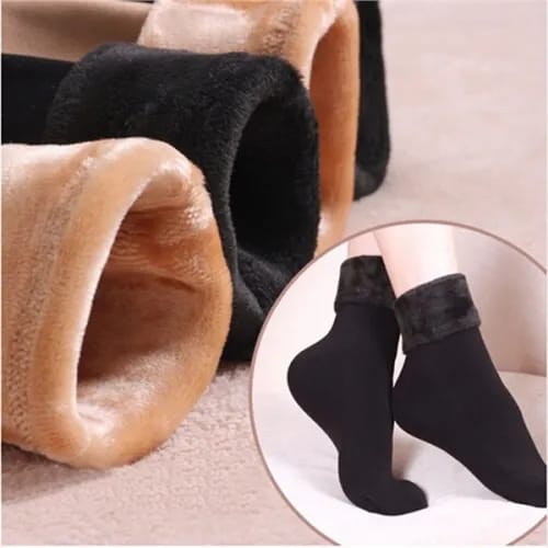Twin Shop Fall Velvet Plus Thick Warm Socks For Women & Girls| Winter Wool Socks For Women| Ladies Socks