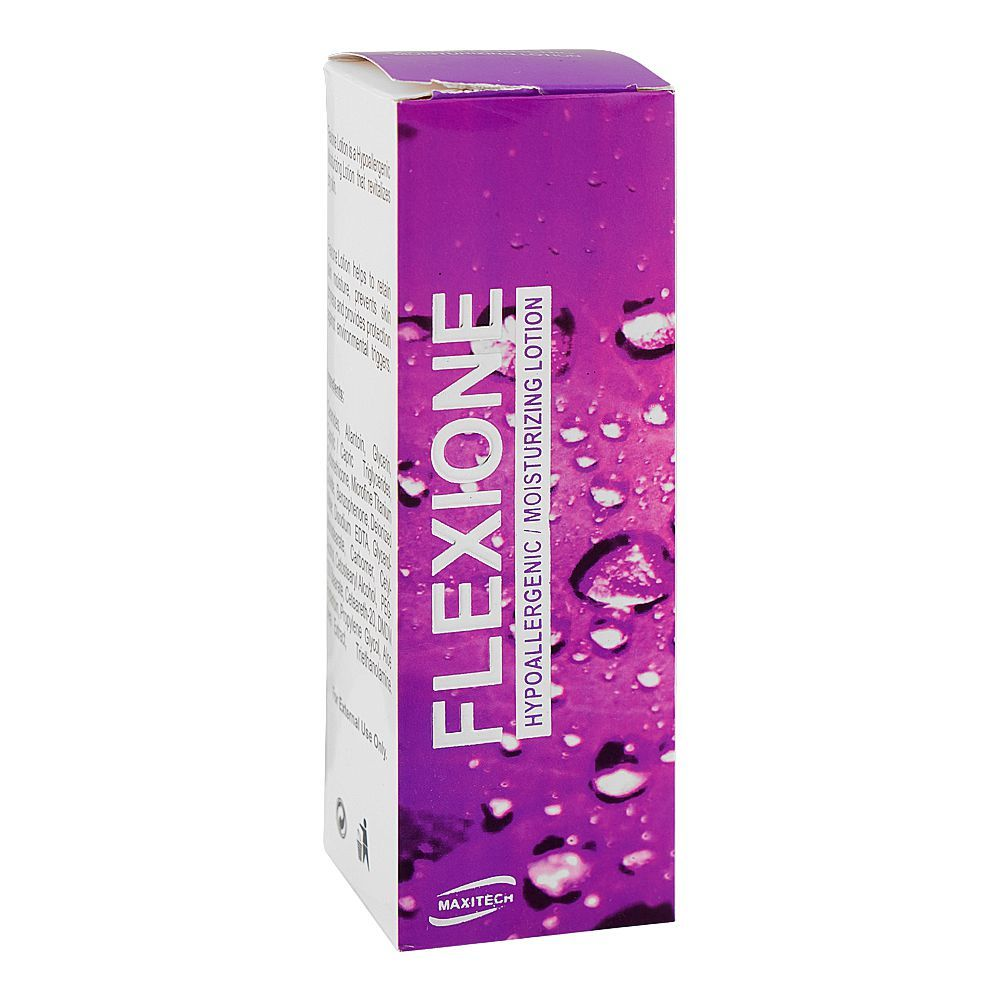 Flexione Hypoallergenic Moisturizing Lotion, Paraben free, Non Greasy | Body Moisturising Care | 170ml