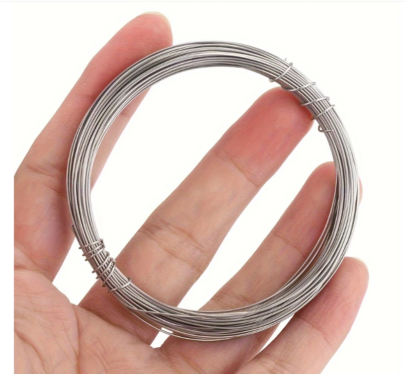 Stainless Steel non tarnish beading Silver wire for craft supply wire, tarnish resistant jewelry & Craft making.