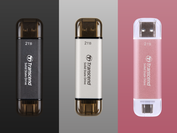 Transcend ESD310 2TB Type-C and USB 3.2 Portable SSD with Dual Connectors and Caps 18 16851d6cf0d1ae49f3a96dc680823c3d