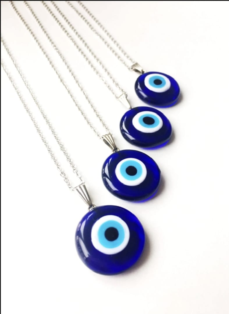 Necklace for Girls Turkish Jewellery Evileye pendant Silver Evil Eye For Boys & Girls