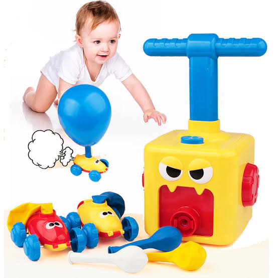 Baby Toys Balloon Powered Car Children's Science Toy