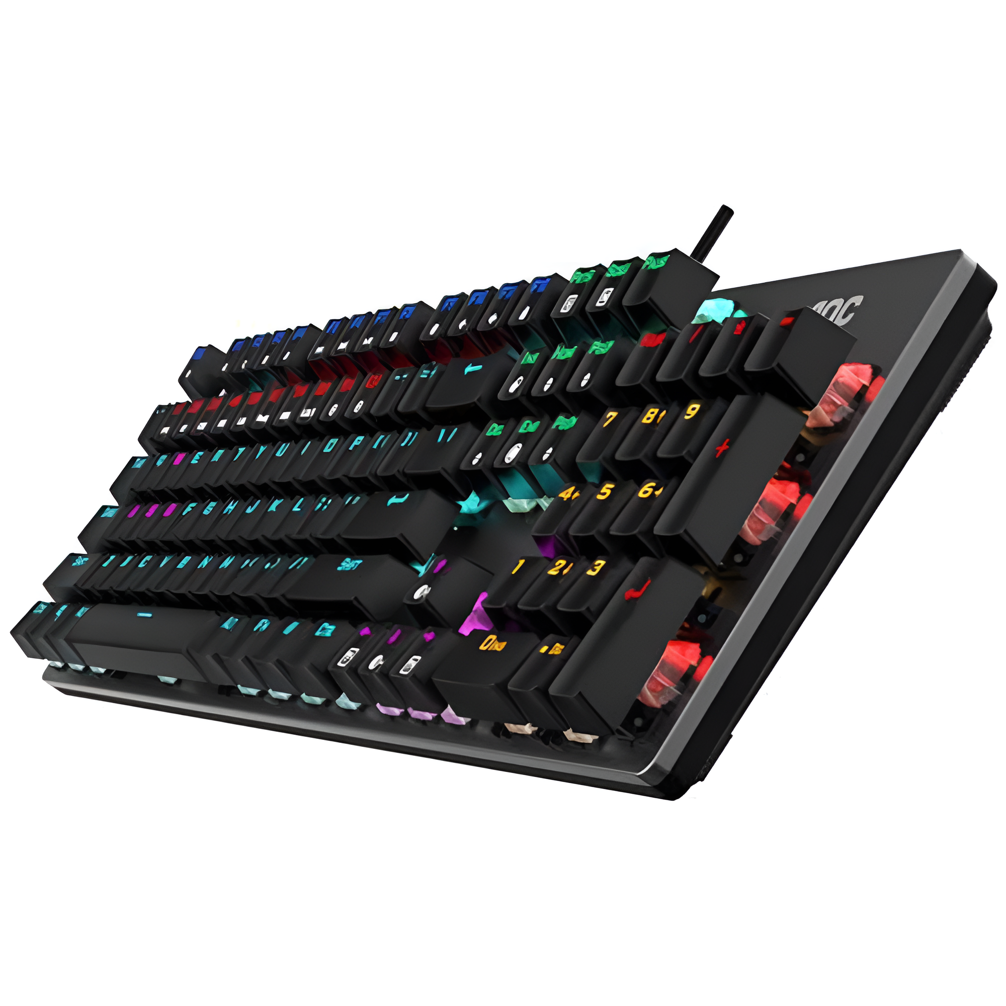 AOC GK410 ESPORTS RGB MECHANICAL GAMING KEYBOARD WITH MECHANICAL BLUE ...