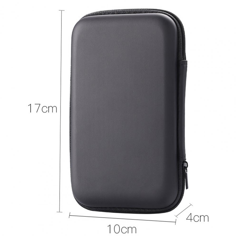 HARD DRIVE POUCH For 2.5" WD Seagate HDD Hard Disk Drive Black