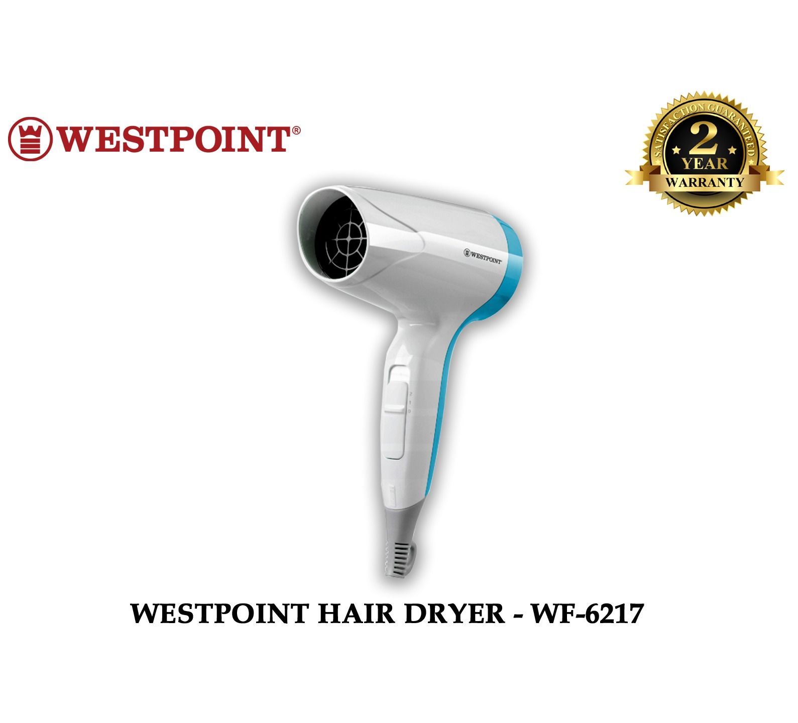 Westpoint Professional Ionic Hair Dryer WF-6217 Hair Blow