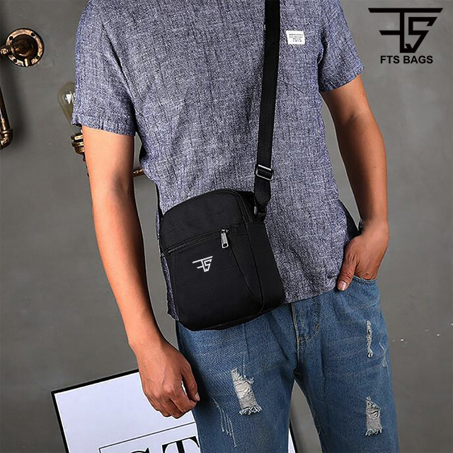 Men's Messenger Bag Crossbody Shoulder Bags Travel Bag Man Purse Small Sling Pack for Work Business sport casual fashion Oxford Fabric cloth