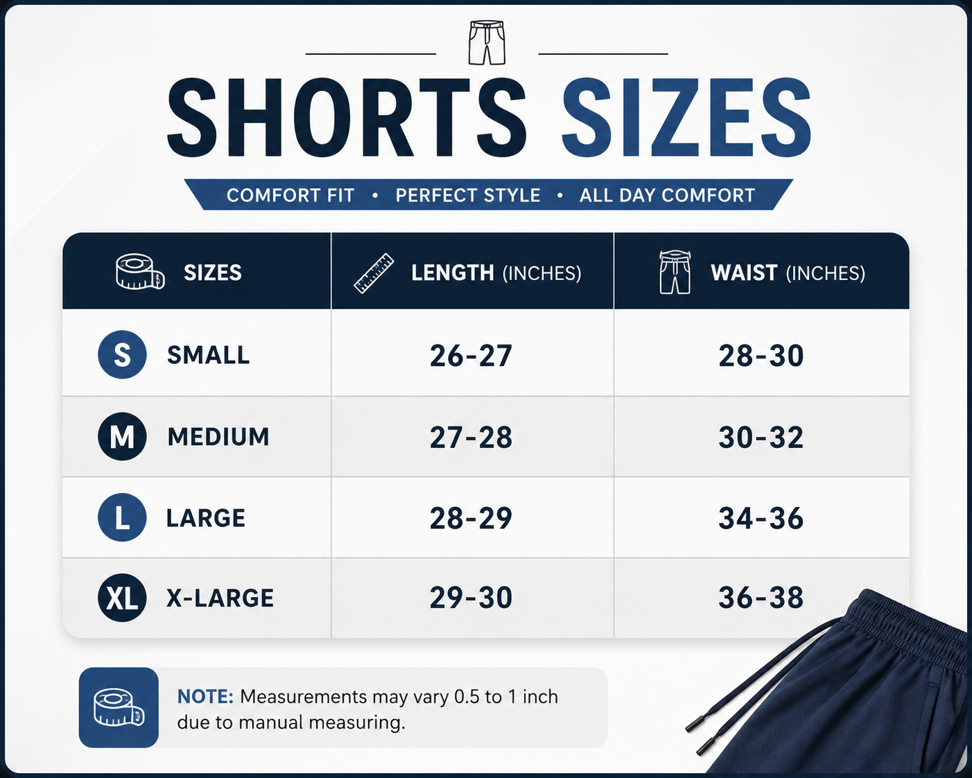 Faiz Garments | 1Pcs Premium Jersey 3 Quarter Shorts for Men – Lightweight Sports & Daily Wear
