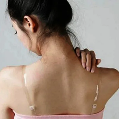 Women'S Transparent Shoulder Strap Bra Lingerie Accessory