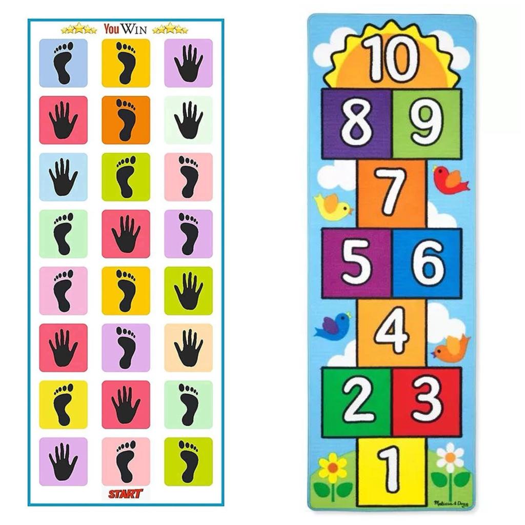 kids playing mat children brain and physical & healthy activity water proof 5ft x 2ft