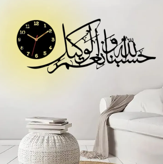 Heart Wooden Clock With Premium Light I The New Wooden Wall Clock Big Size I Wall Clock I Wooden Wall Clock I Wall clocks for bedroom I Wall Clocks for drawing room I Wooden Wall Clocks for bedroom