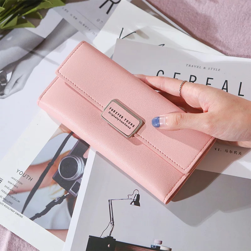 Women Long Wallets Purses Luxury Wallets For Ladies Girl Money Pocket