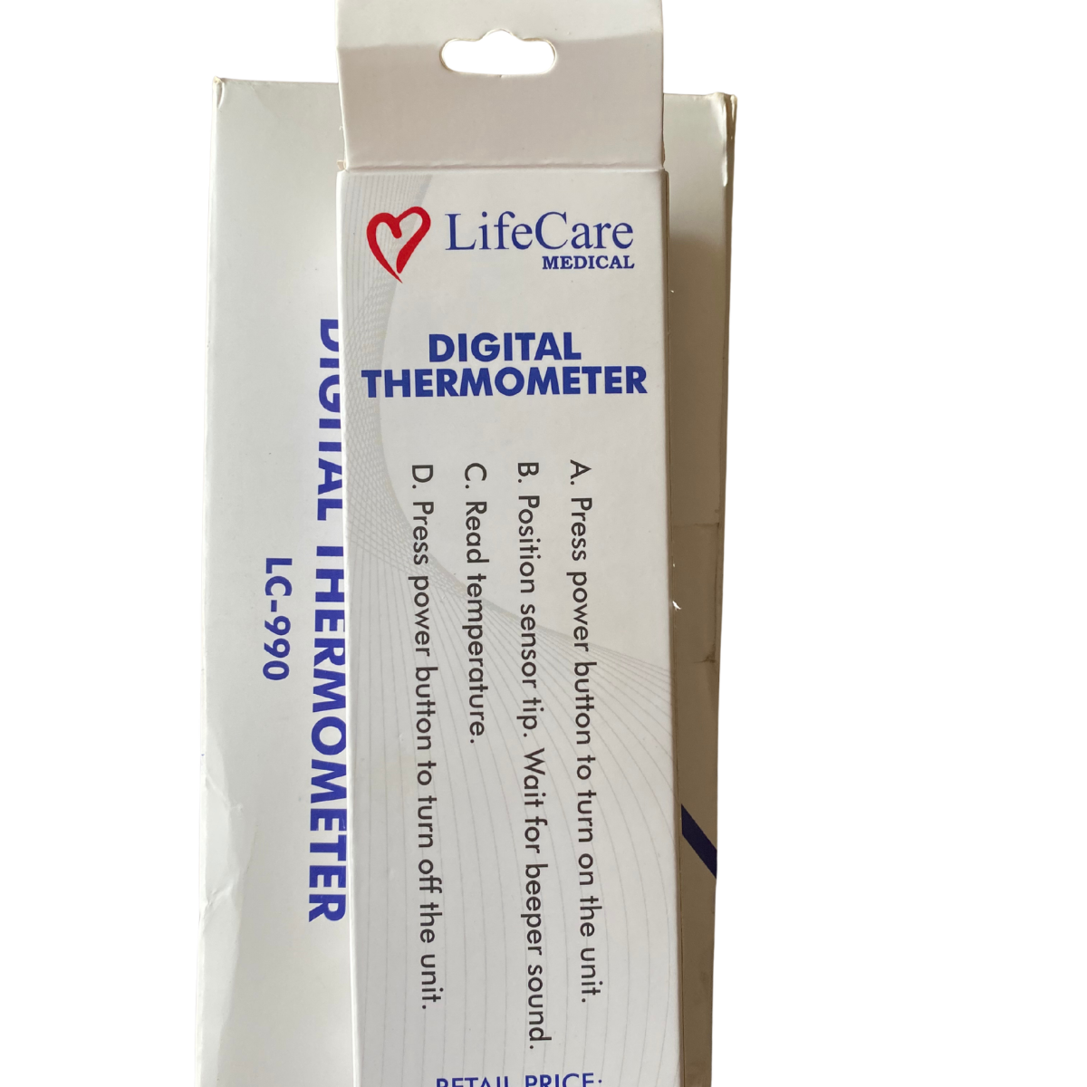 LifeCare LC-990 Digital Clinical Thermometer High Accuracy Fever Monitor