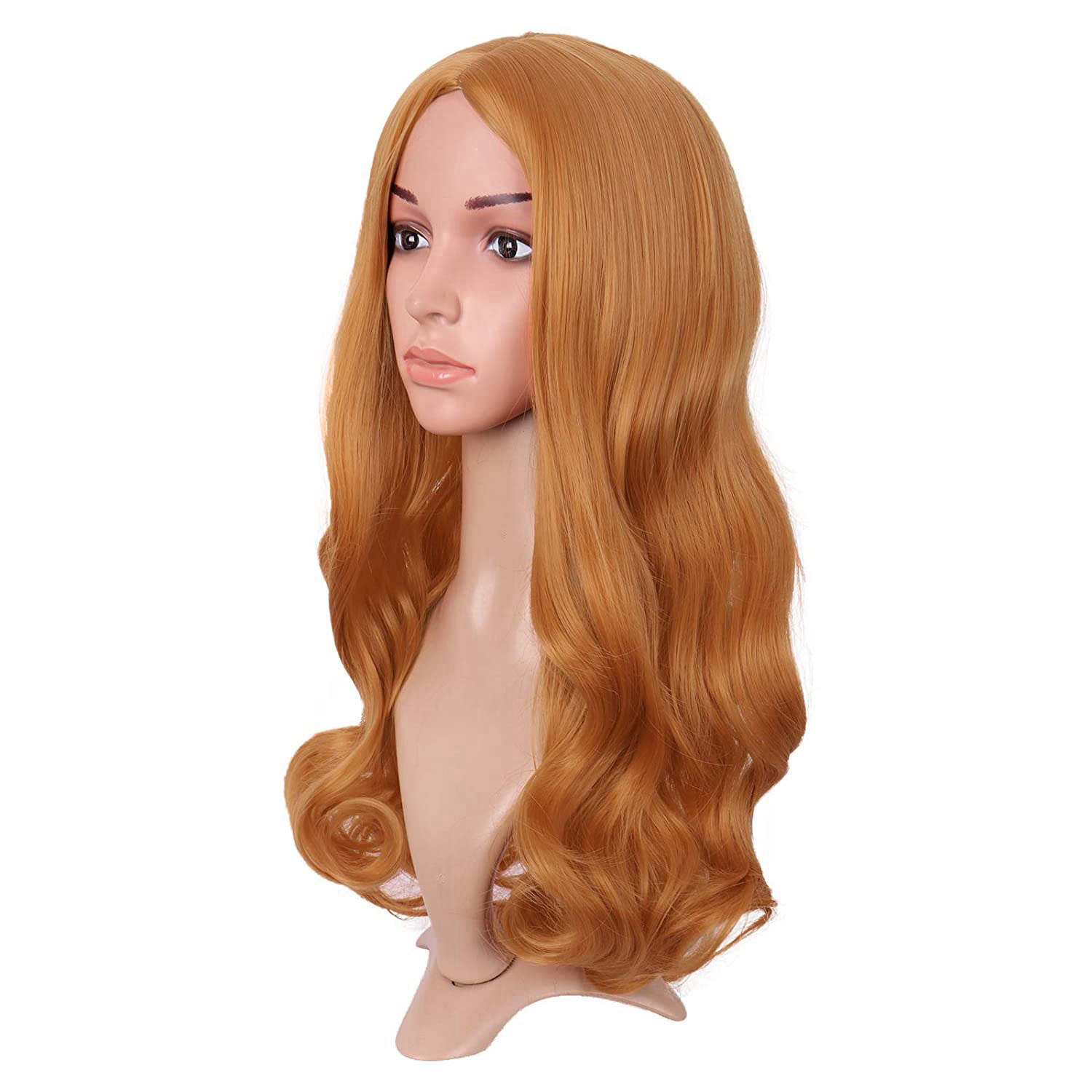 Long blonde hair wig best sale