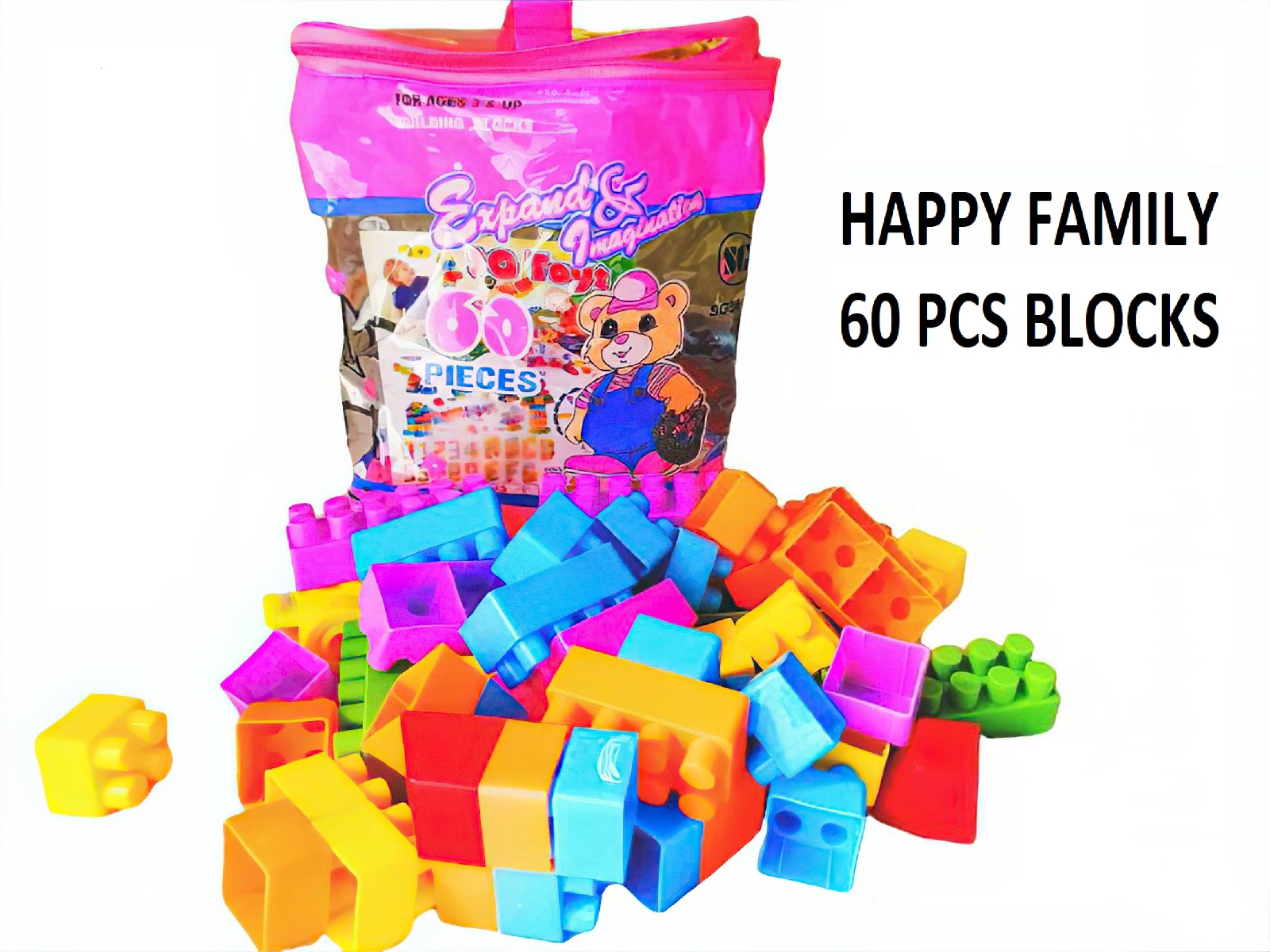 Building Blocks For Kids 60&220pcs