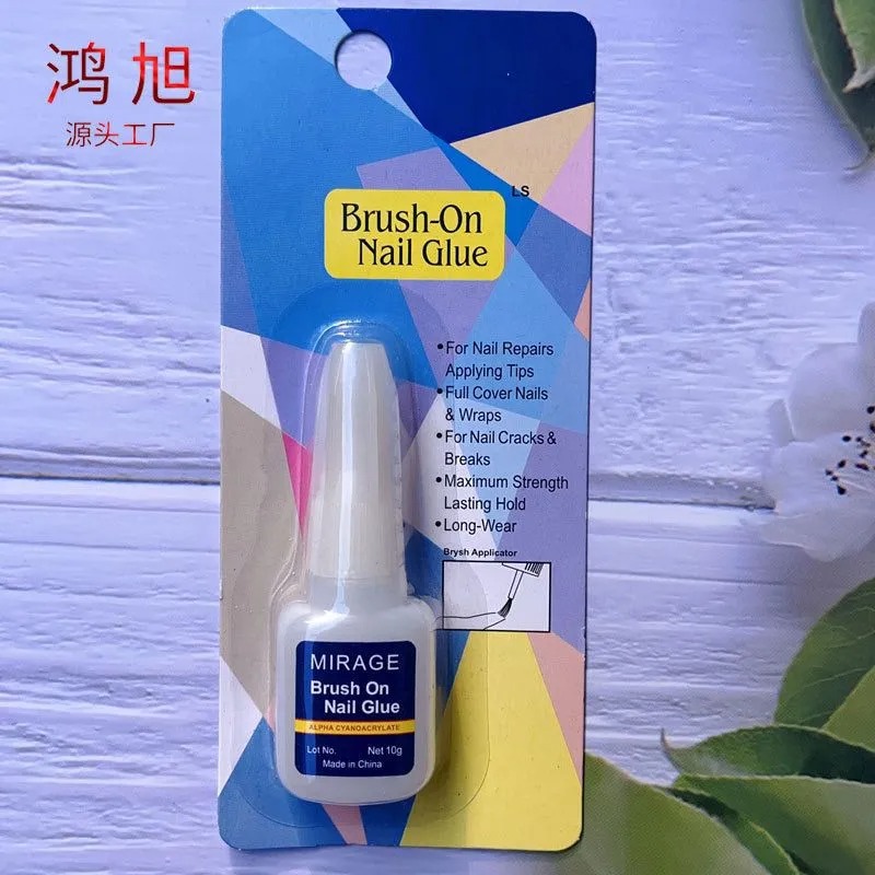 SKIN-CARE FALSE NAIL GLUE WITH BRUSH 36310 for girls