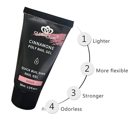 Pack Of 6 Poly Gel Different Colors (Best Quality)