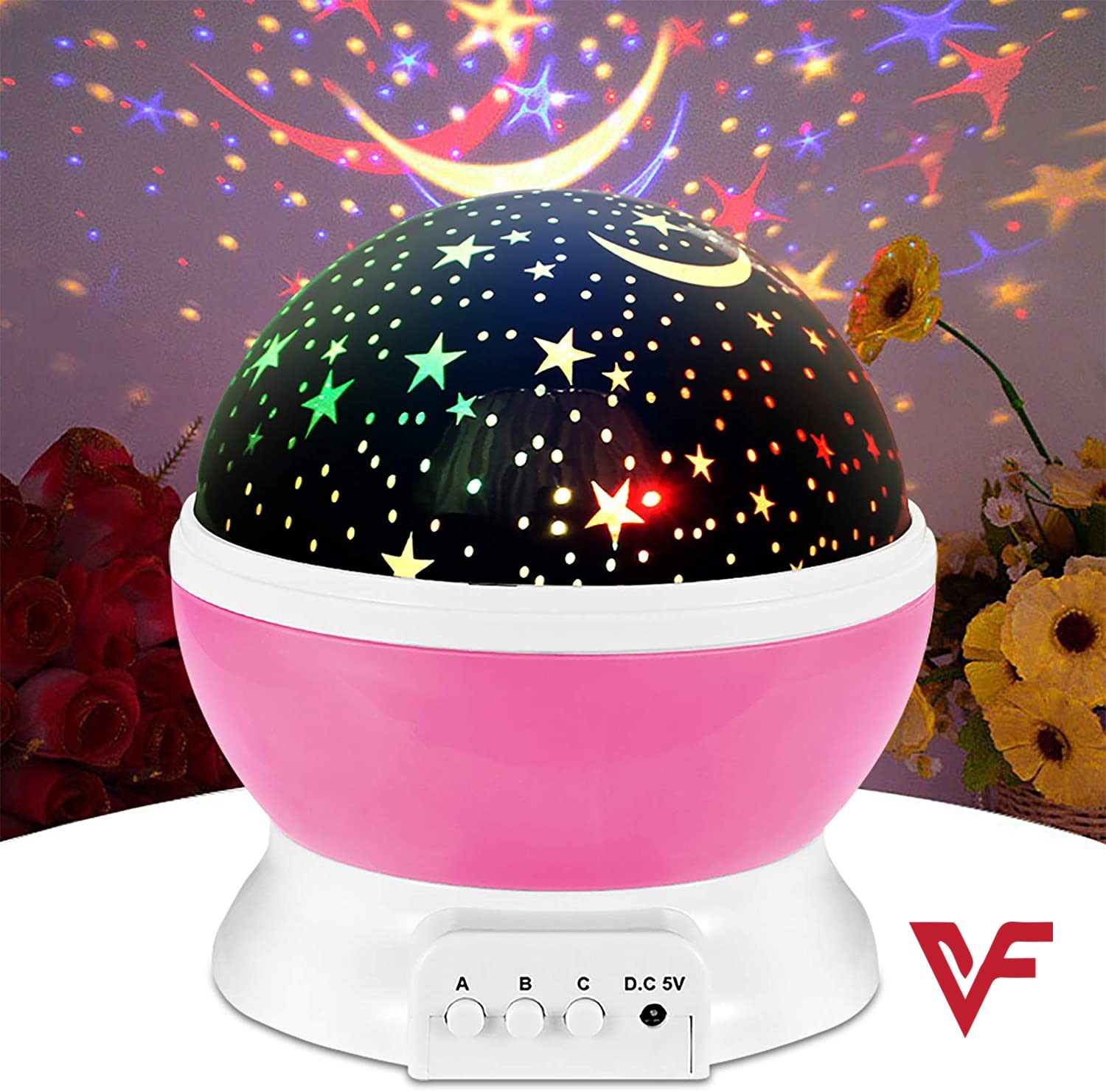 Star Projector Night Lights for Kids Room Lights for Kids Bedroom