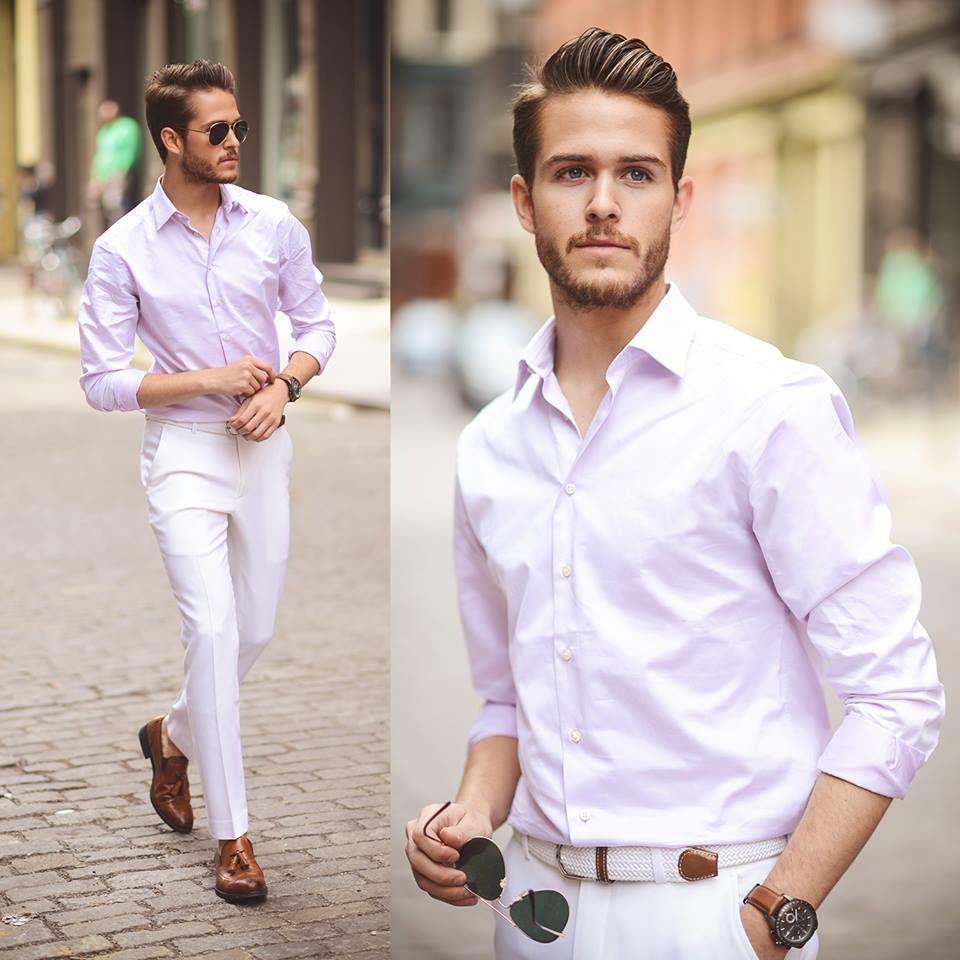 plain pink shirt mens