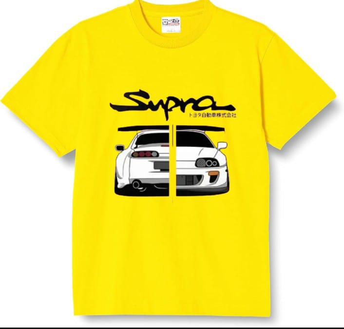Supra Car Printed summer Half Sleeves O Neck T shirt For Men And Boys