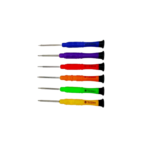 Variety House (VHTJ) | 6 in 1 Repair Opening Tool Kit Screwdriver Set Repair Tools Phone Disassemble Mobile Precision Screwdriver P-3001