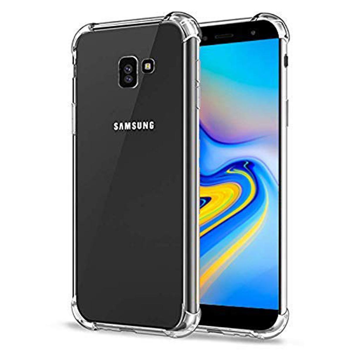 Samsung Galaxy J6 Plus Back Cover Transparent Extra Bumper Anti
