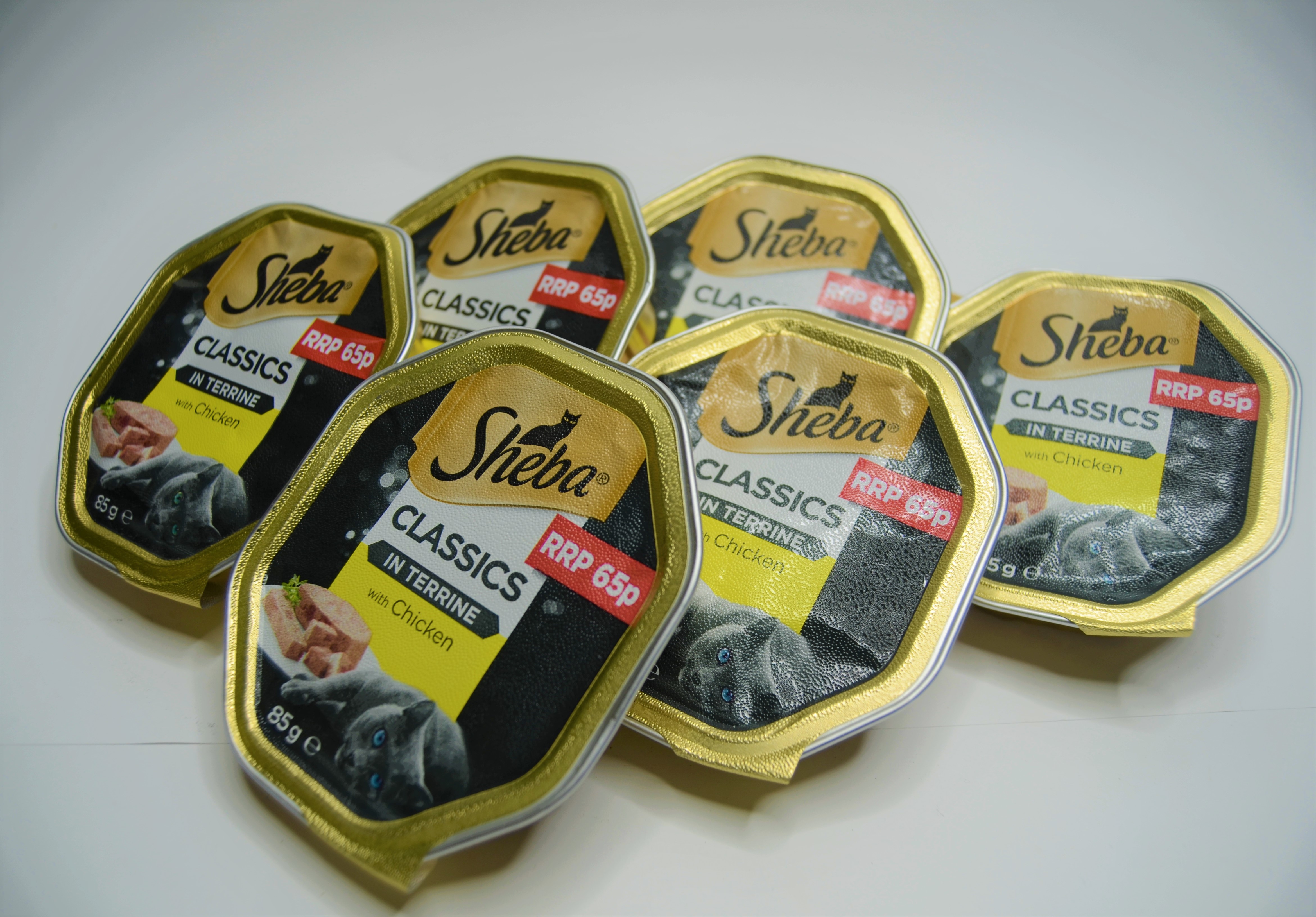 Sheba In Terrine With Chicken Pack Of 6 - (6x85gm)