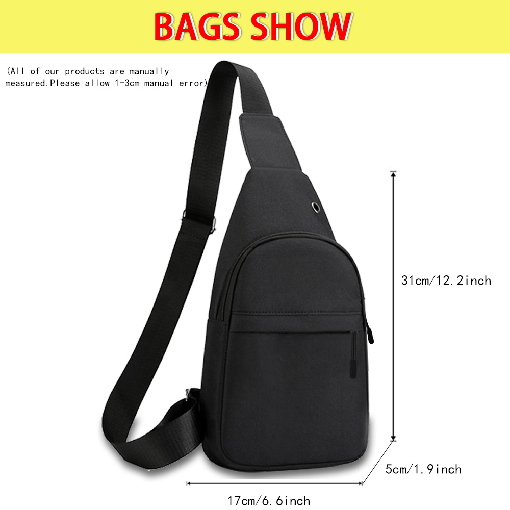 Fashion Man Small Chest Bag Phone Pocket Cross Body Shoulder Fanny Pack Male Handbag Outdoor Neck Side Crossbody Gym Bags
