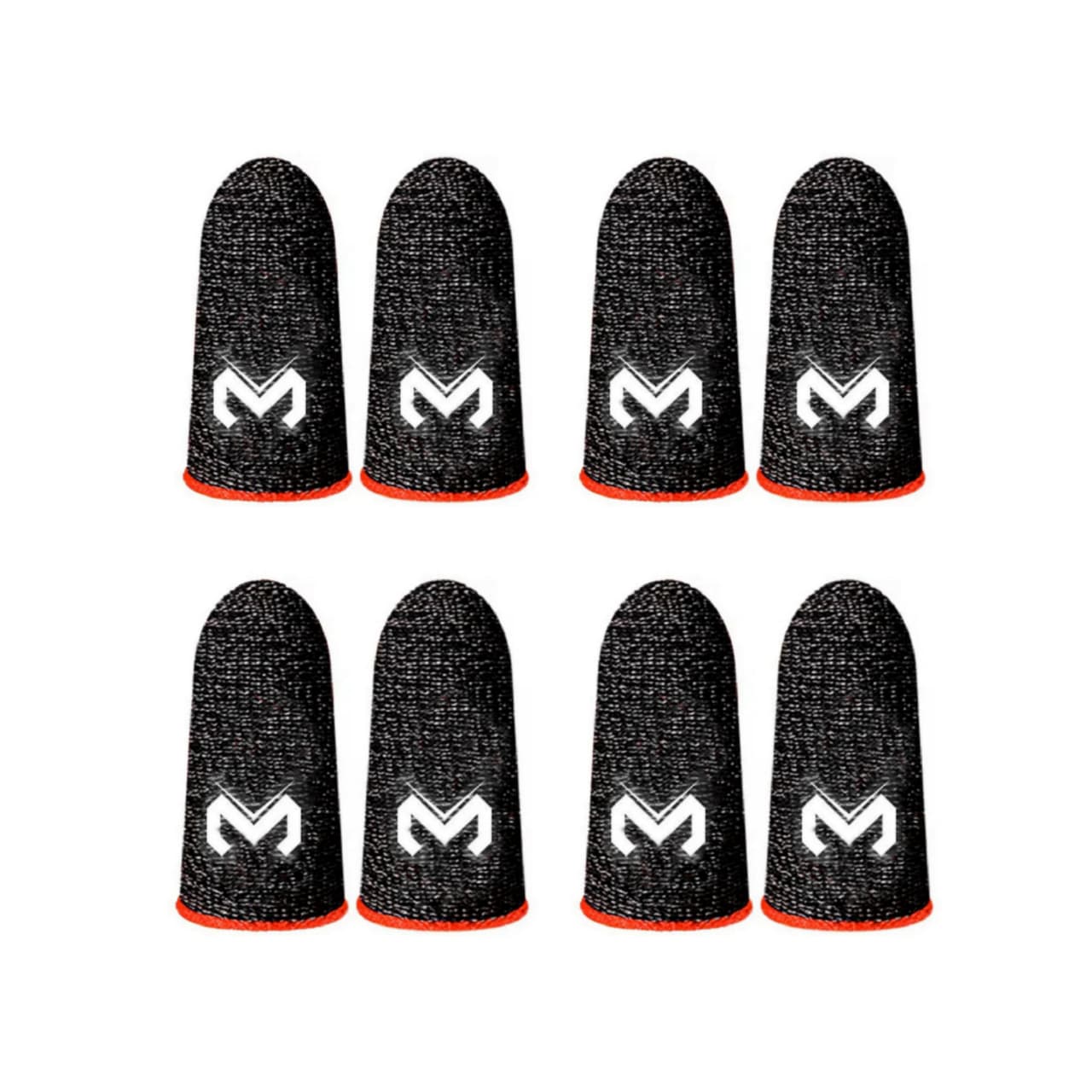 Gaming Finger Sleeves for Mobile – Breathable Finger Cots for Touchscreen Control, Anti-Sweat Non-Slip Finger Covers for FPS/ MOBA Games, Sensitive and Durable Mobile Gaming Accessories