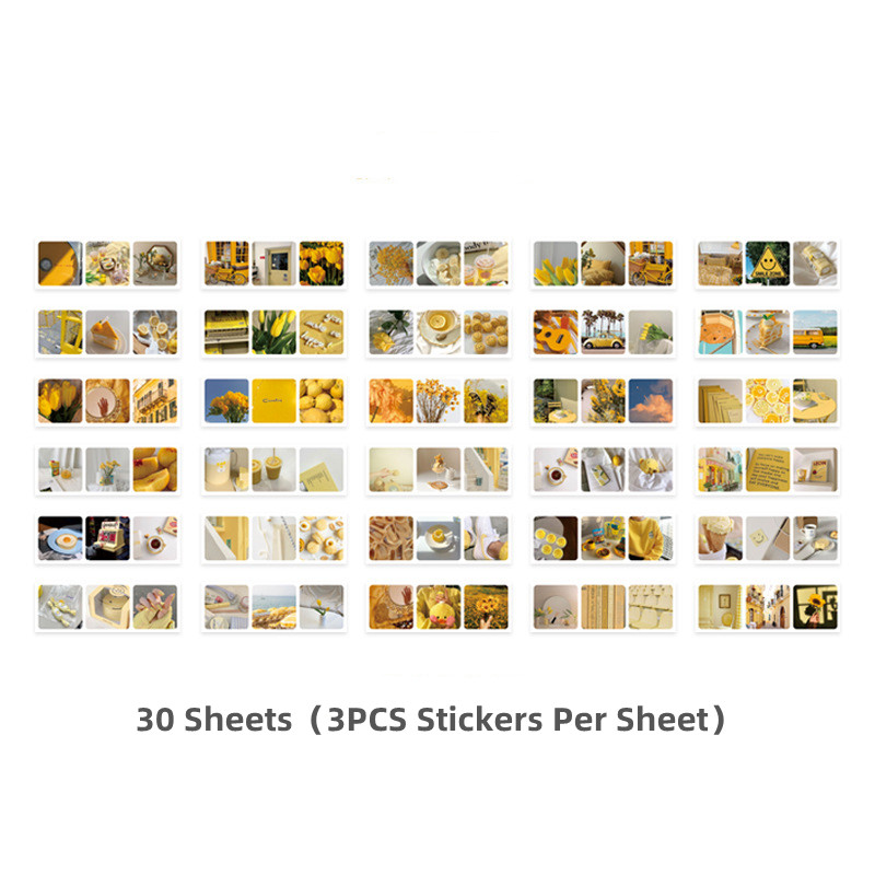 Panda Online 30 Sheets Waiting For You In The Future Series INS Washi