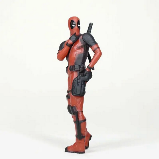 06 Marvel Deadpool Action Figures Mini Doll Car dashboard, desktop, CPU tower Decoration Collectibles