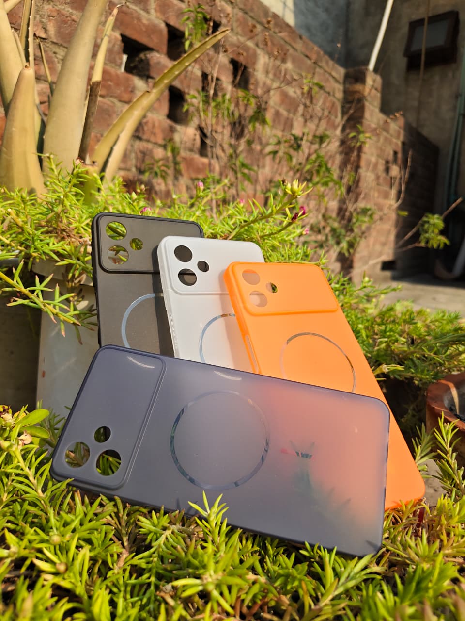 Super Thin Paper Matte Back Cover (Compatible With Galaxy A06 ) (0.3 mm ) Frosted TPU Soft Phone Covers ( 3 Express Colors)