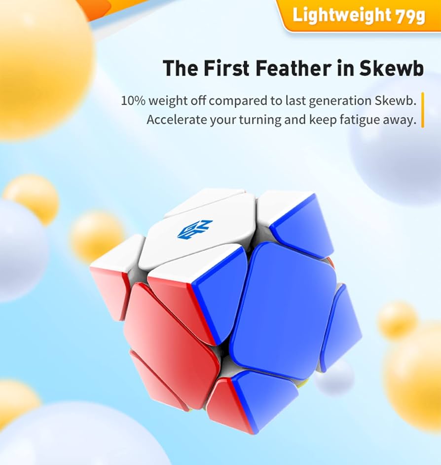 Magnetic magic Cube 3x3 Tolocate all Speed Cubo Puzzle GAN Twist Skew magico Educational Cubes Toys Learning & Educational For Kids For