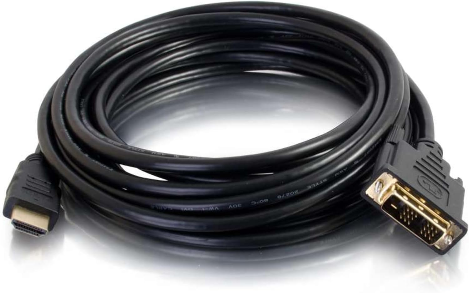 DVI To HDMI HDTV To DVI 24+1 Male to Male HDTV Cable Digital Video Cable Adapter For Laptop Computer Projector Extension