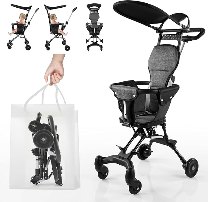 Foldable Baby Stroller - Portable Baby Strollers - Foldable Baby Pram Stroller - 1 Baby Stroller - Imported High Quality - Baby Stroller - Lightweight Stroller -