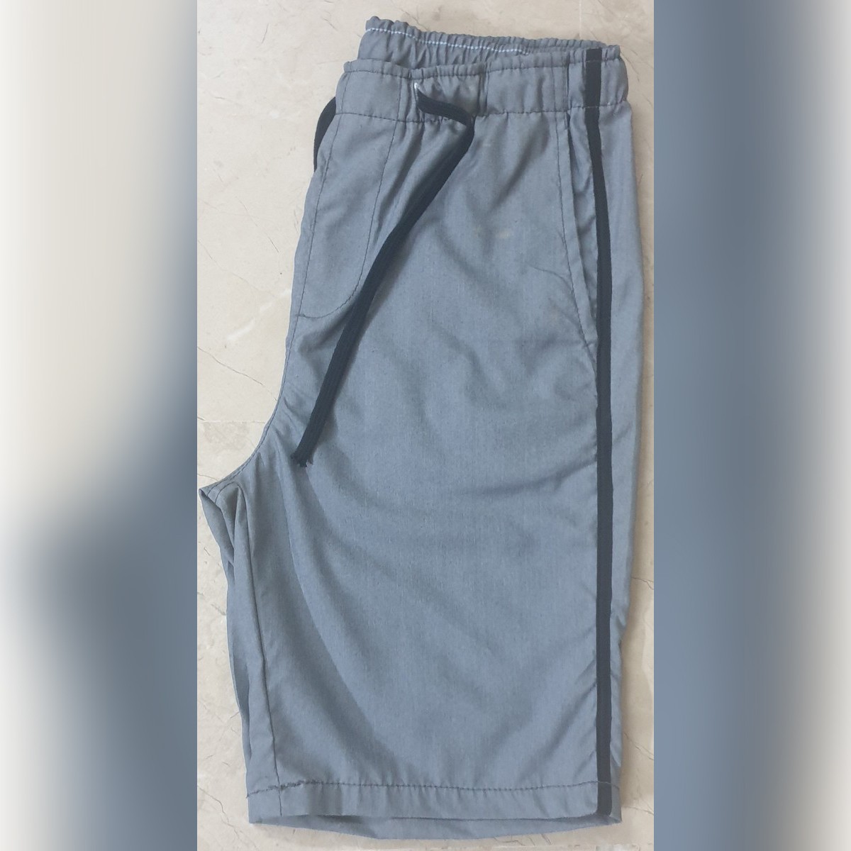 HashBack Shorts for Men - Summer Shorts Grey Color - Breathable Fabric for Boys