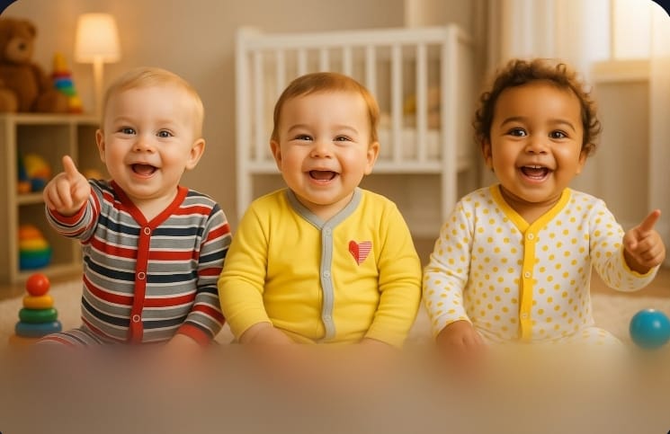 3 Piece Set Baby Rompers for Spring & Autumn Newborn Baby Clothing Summer and Winter  Soft & Cozy Rompers for Boys & Girls