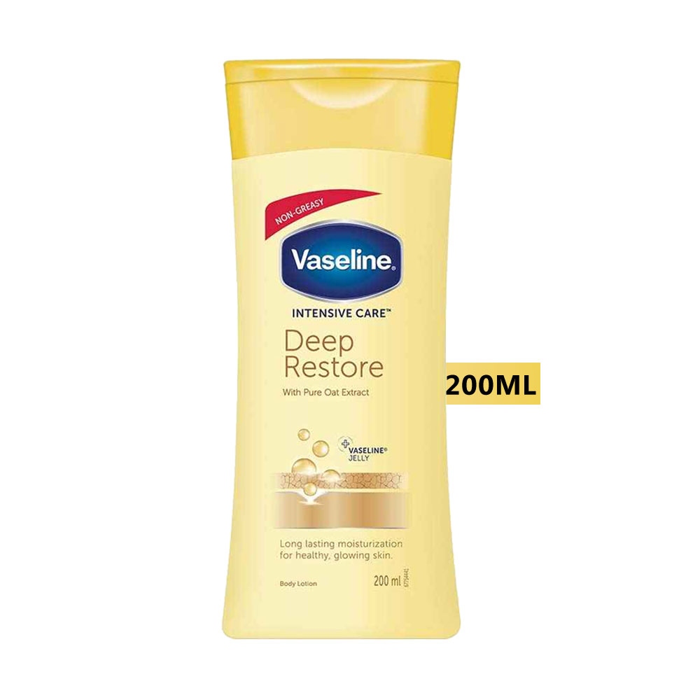 Intensive Care Deep Restore Body Lotion (200ml) | Daily Moisturizing Lotion for Dry & Damaged Skin | Hydrating & Nourishing Formula Restores Smoothness & Natural Glow | Lightweight Non‑Greasy Texture | Gentle Skincare Solution for Men & Women